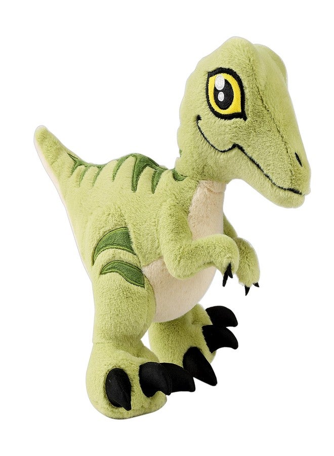 TCBunny Baby Dinosaur 12" Bedtime Stuffed Animal Plush Toy, Kid's Gifts for Boys, Girls, Birthday, Valentine, Christmas, Veliciraptor - Green - Image 1